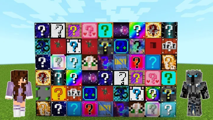 bachkhoamc_org Addon Lucky Block's Mega Collection Cho MCPE/Bedrock